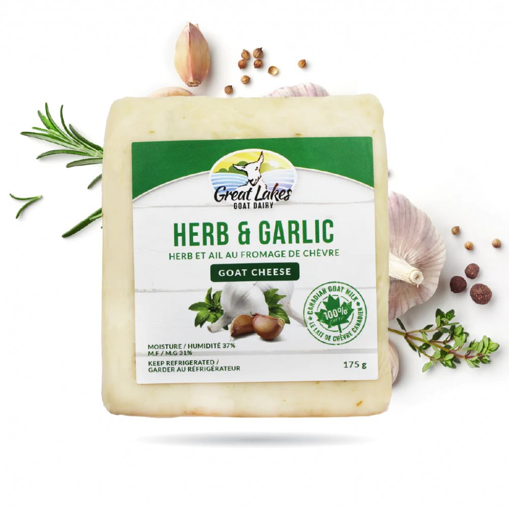 Great Lakes Goat Herb and Garlic - per 100g