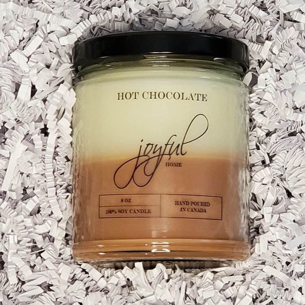 Hot Chocolate Soy Candles - 8 oz