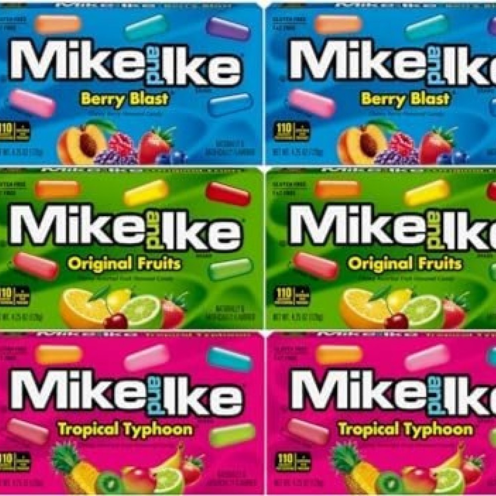 Mike and Ike's - Theatre Packs - 120 g