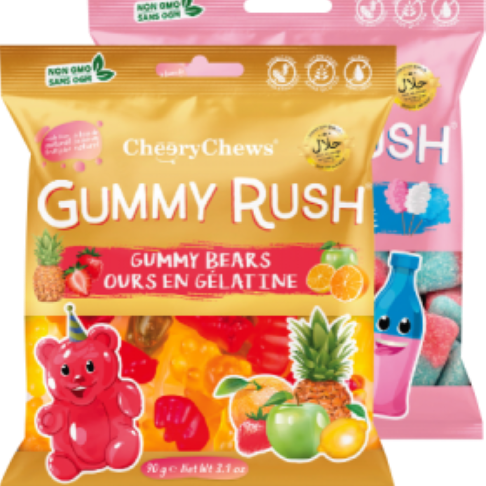 Gummy Rush Chews - 90 g 
