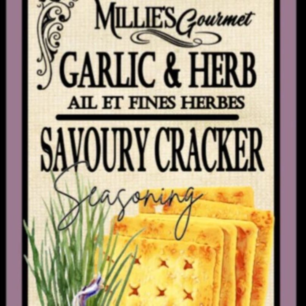 Cracker Seasoning - Garlic & Herb  Cracker Seasoning - Garlic & Herb