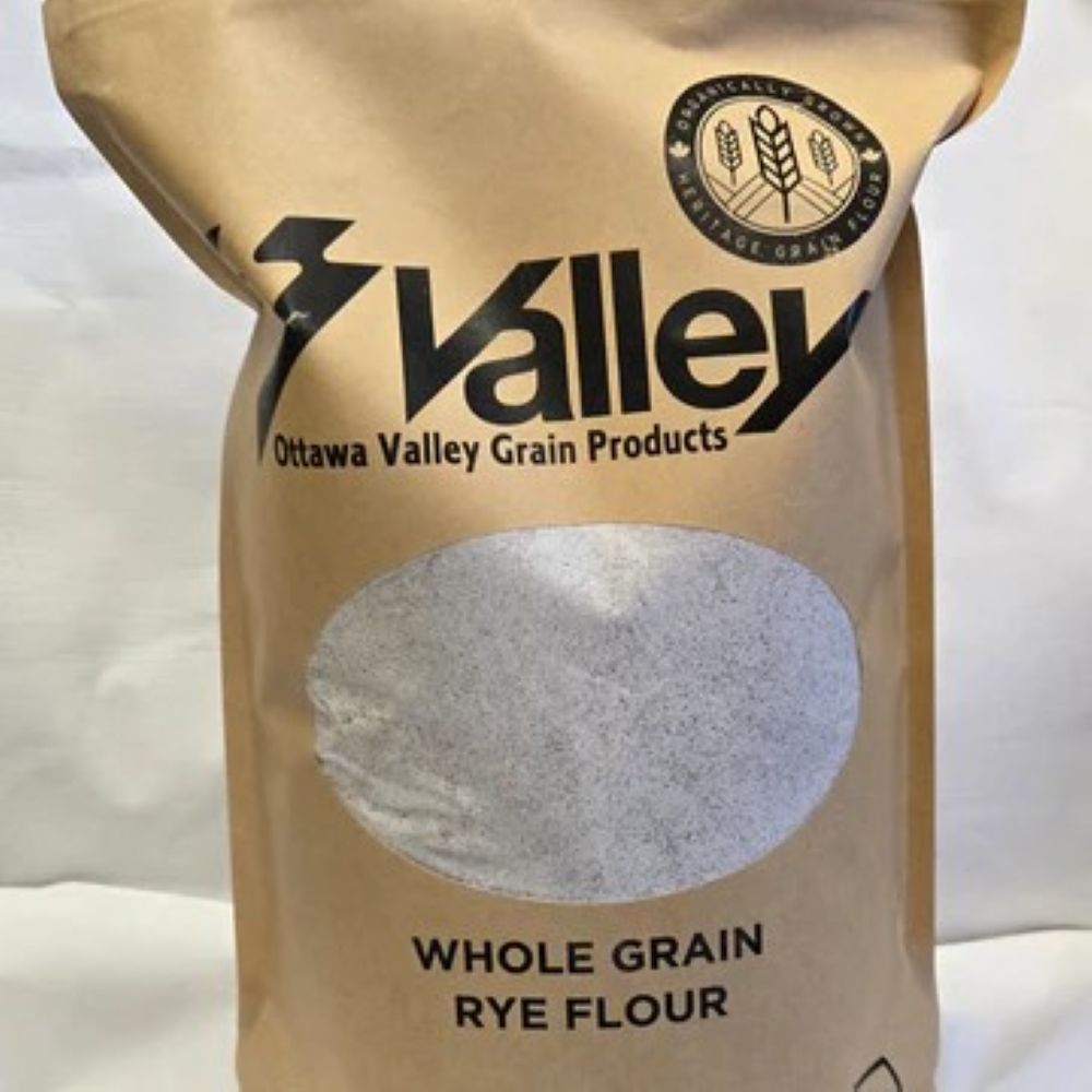 Flour - Rye - Ottawa Valley Grain Products - Whole Grain - 2kg  Flour - Rye - Ottawa Valley Grain Products - Whole Grain - 2kg