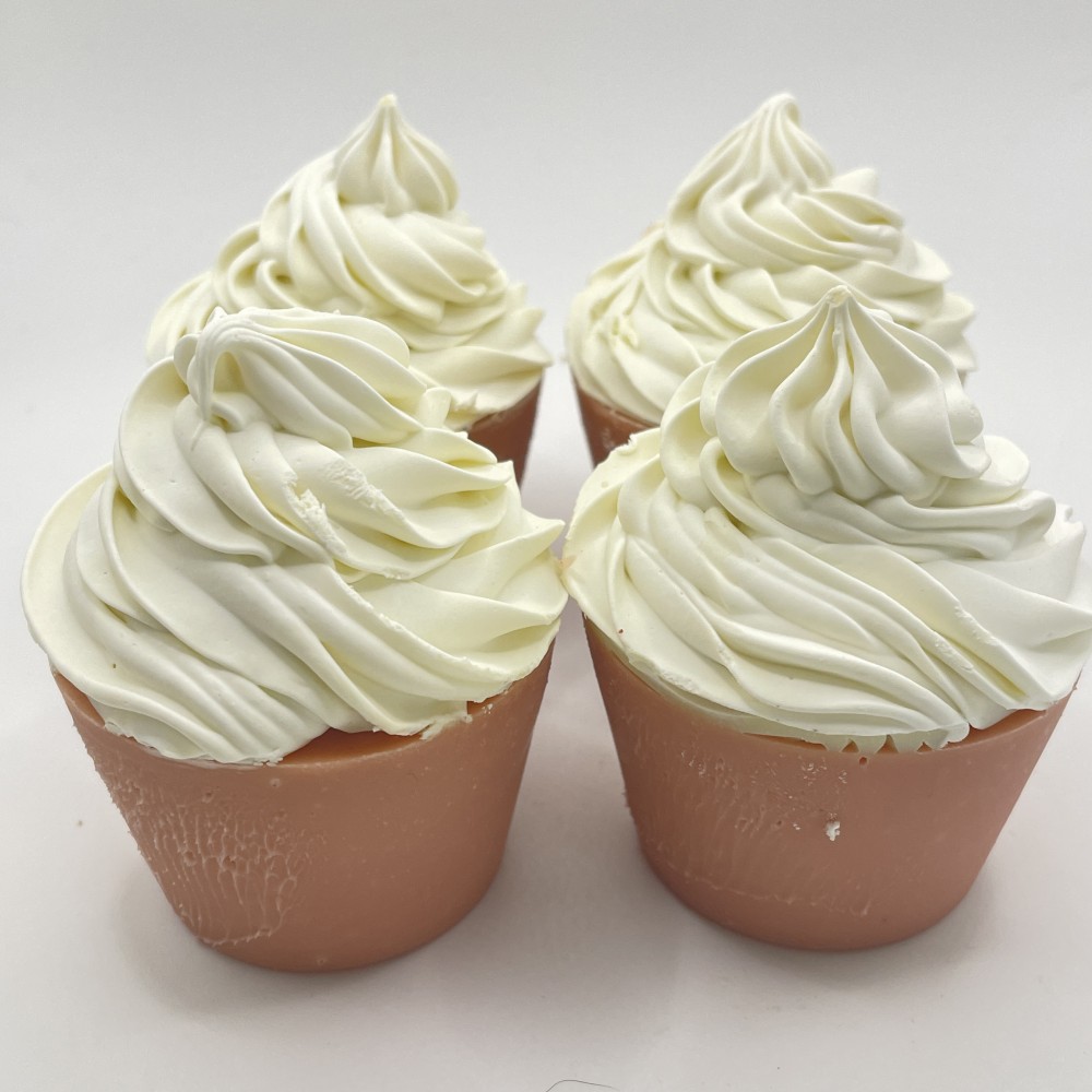 Soap - French Pink Clay - Cupcake - Handmade