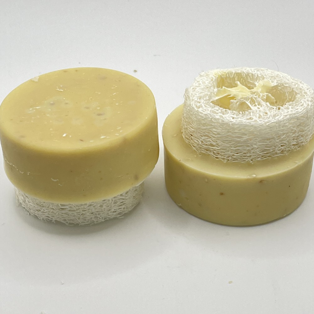 Soap - Oatmeal & Honey Loofah - Handmade