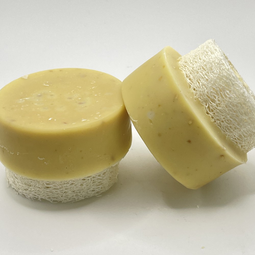 Soap - Oatmeal & Honey Loofah - Handmade