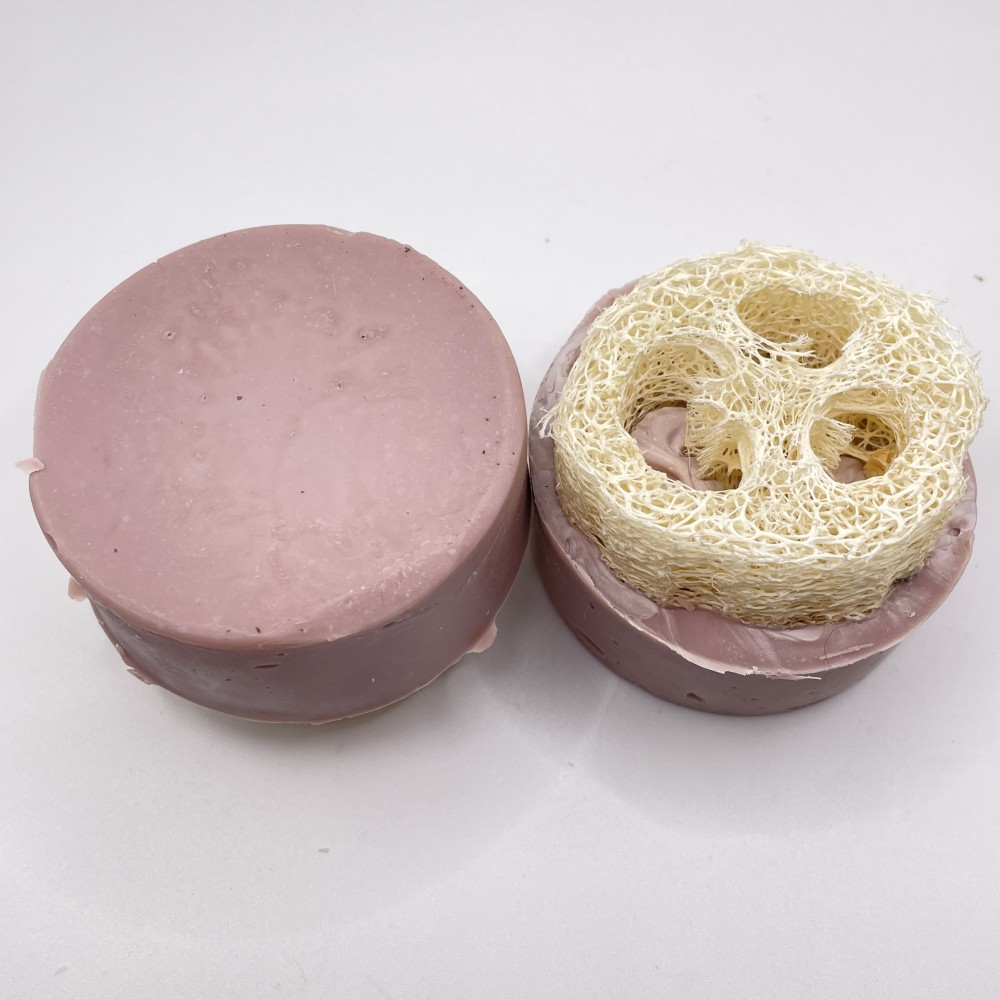 Soap - Purple Loofah - Handmade