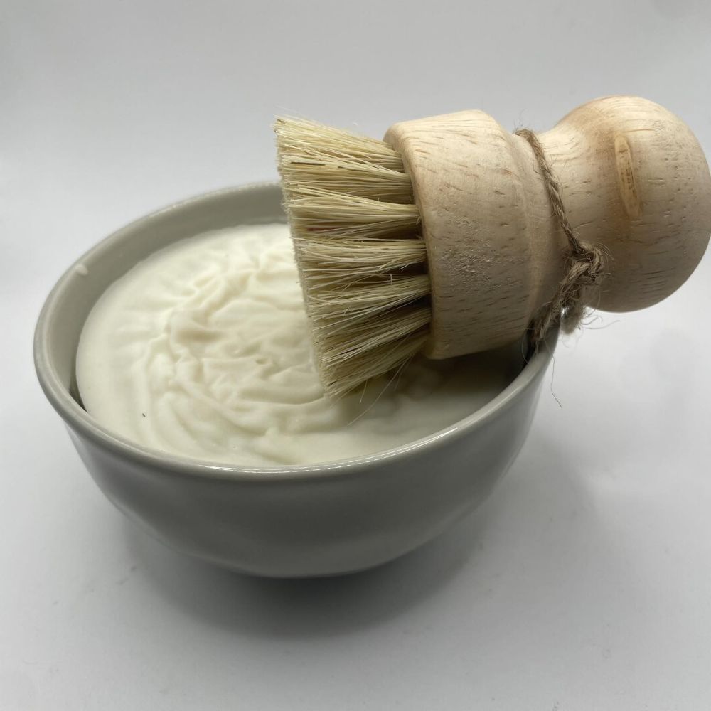 Dish Soap - Solid with Brush - Lime Scented