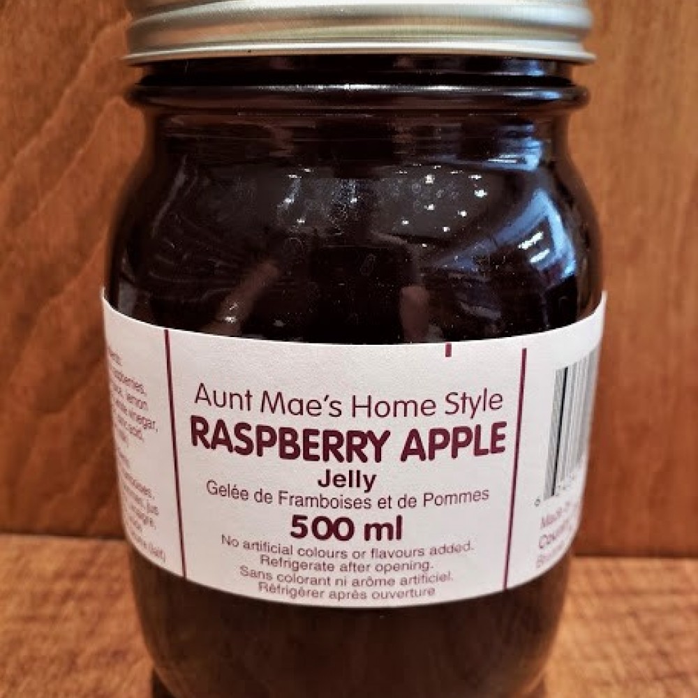 Homemade Raspberry Apple Jelly