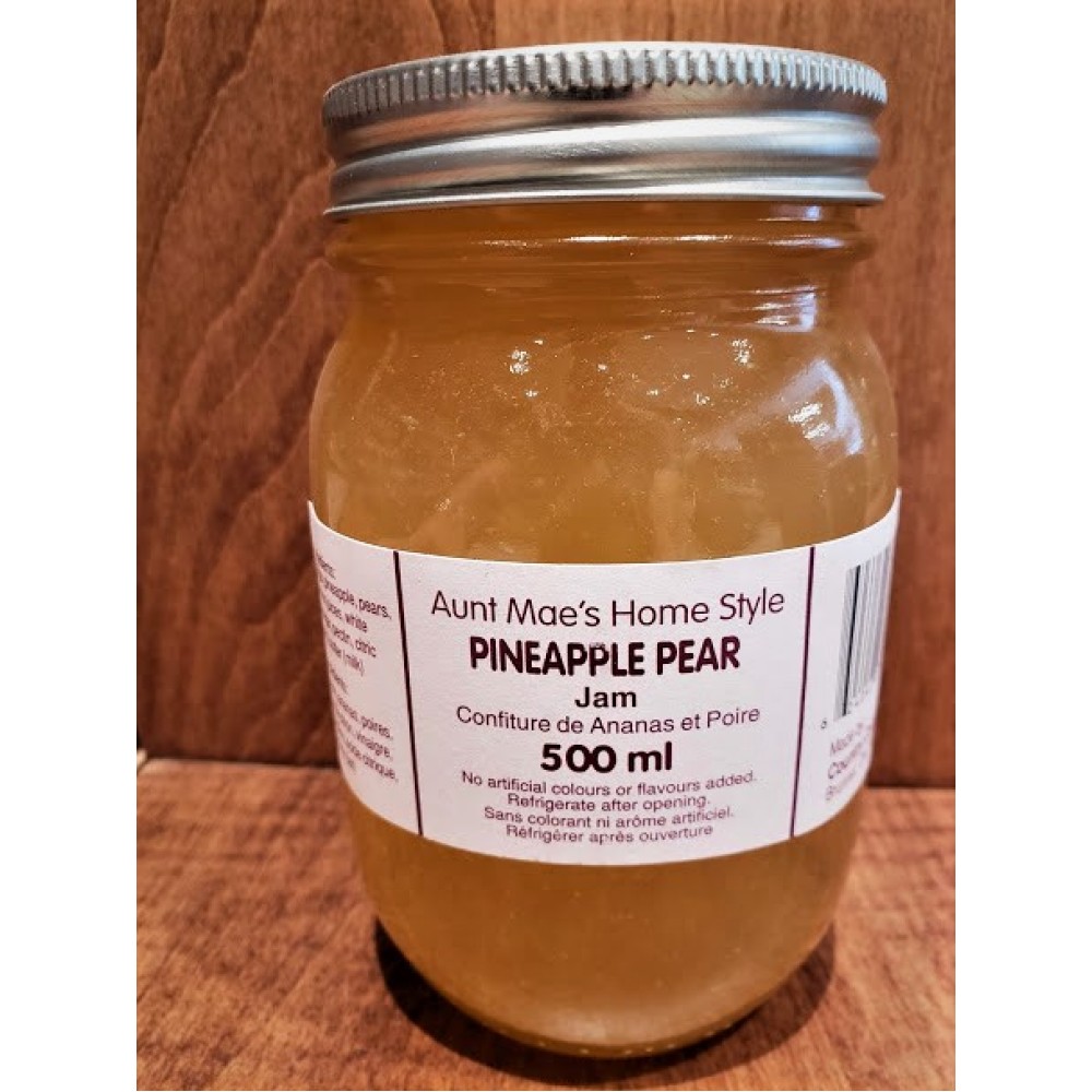 Homemade Pineapple Pear Jam - 500 ml