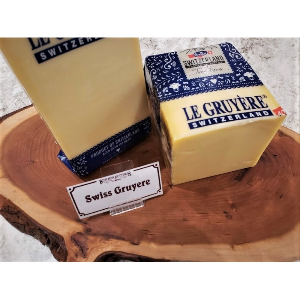 Fresh Cut Swiss Gruyere Cheese - per lb