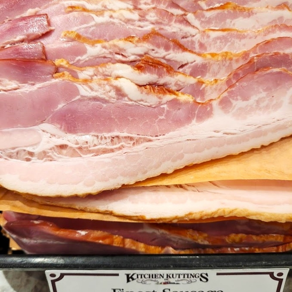 Old Fashioned Smoked Breakfast Bacon - Finest Sausage - per lb