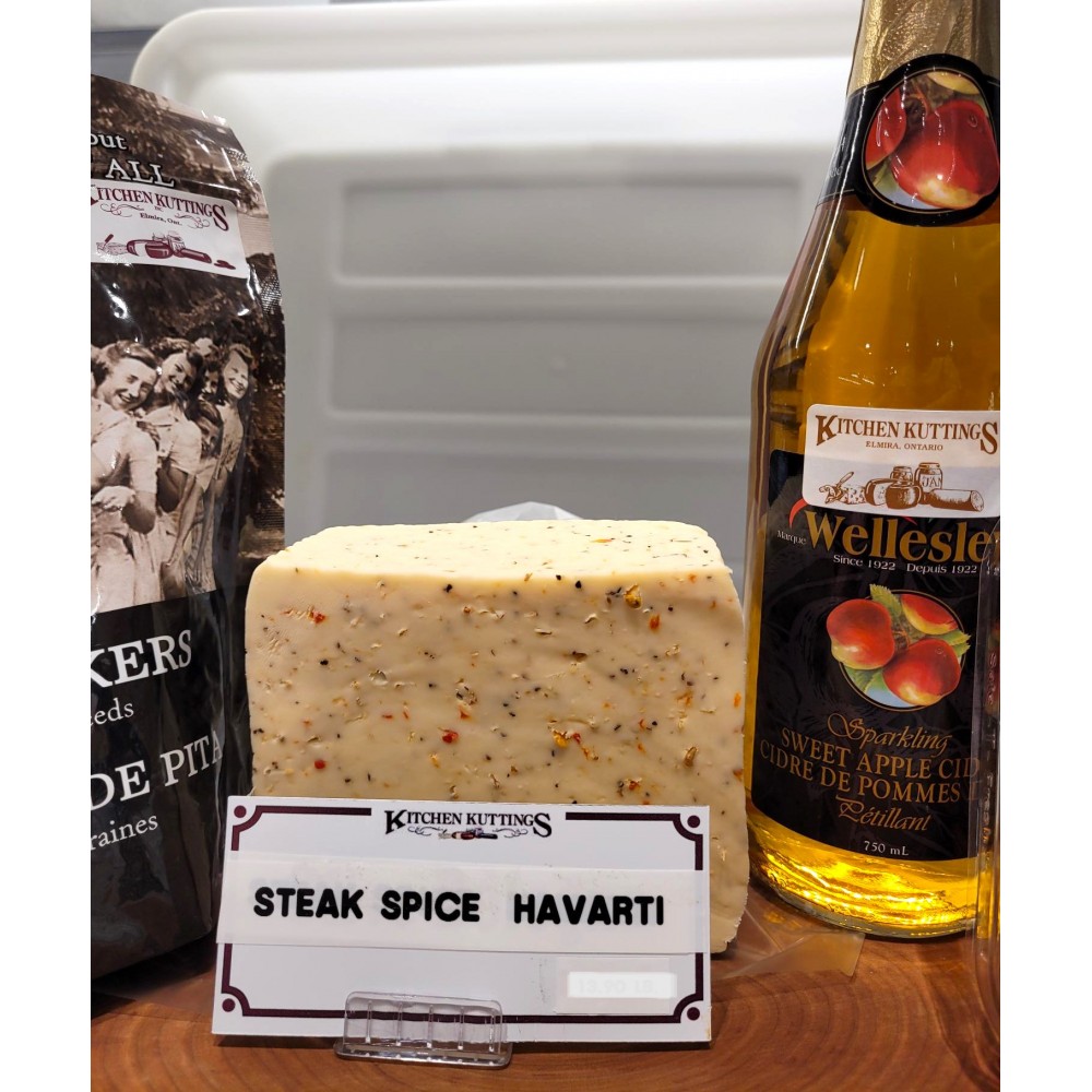 Fresh Cut Steak Spice Havarti - per lb