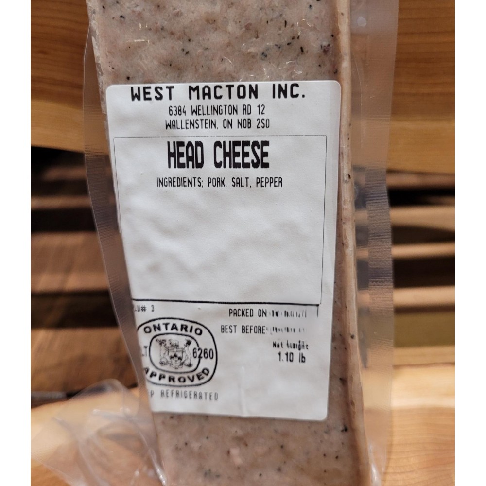 Old Fashioned Head Cheese - per lb