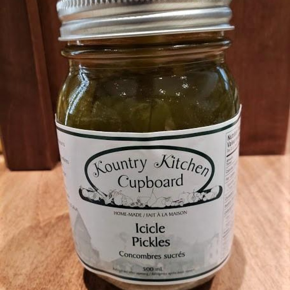 Local Homemade Icicle Pickles