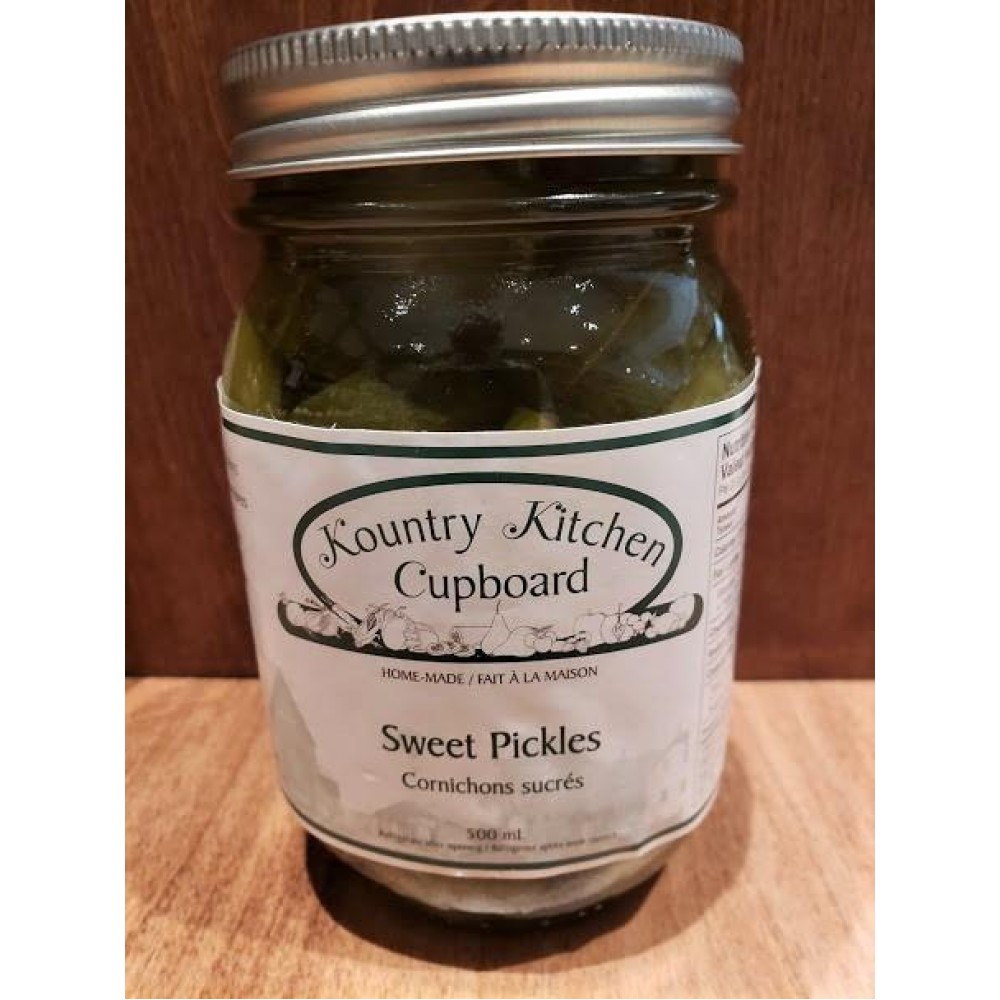 Local Homemade Sweet Pickles