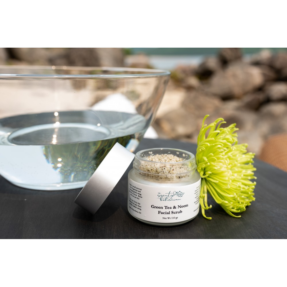 GREEN TEA & NEEM FACIAL SCRUB