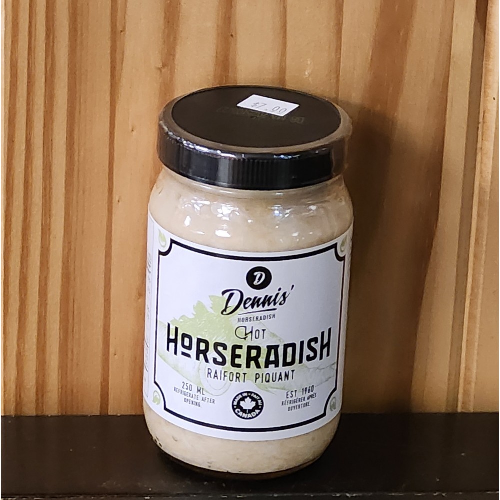 Horseradish - Dennis' -  Hot - 250 ml