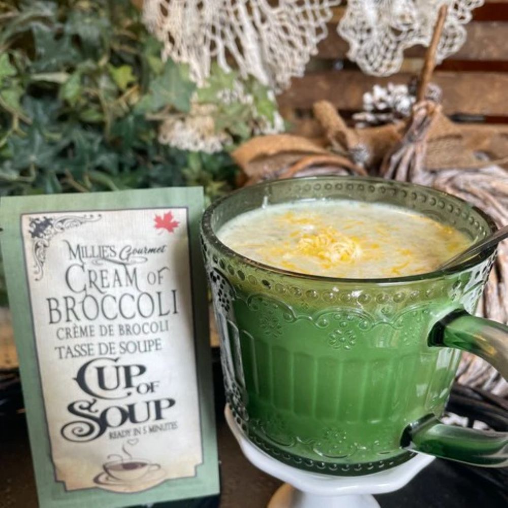 Cup of Soup Mix - Millie's Gourmet - Broccoli