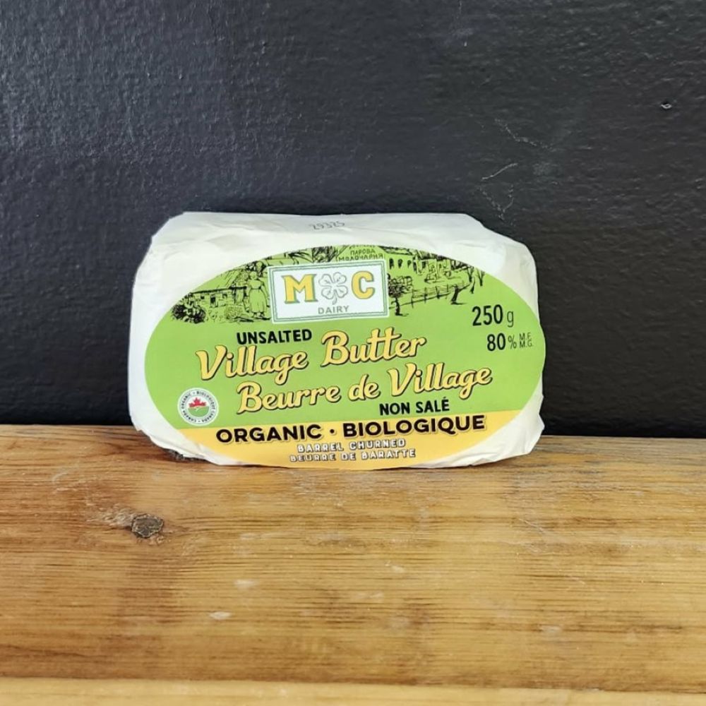Butter - Organic - MC Dairy - Unsalted - 250 g