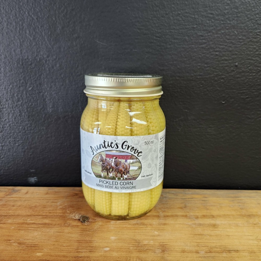 Pickled Corn - Auntie's Grove - 500 ml