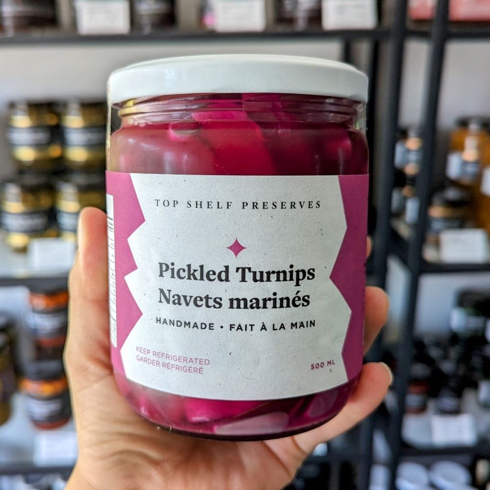 Top Shelf Preserves - Pickled Turnip - Fresh